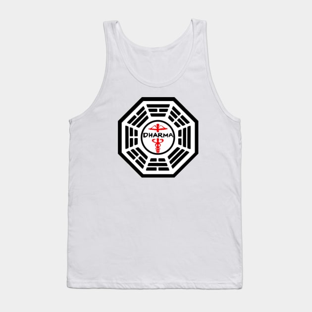 The Dharma Initiative - The Staff Station Tank Top by RobinBegins